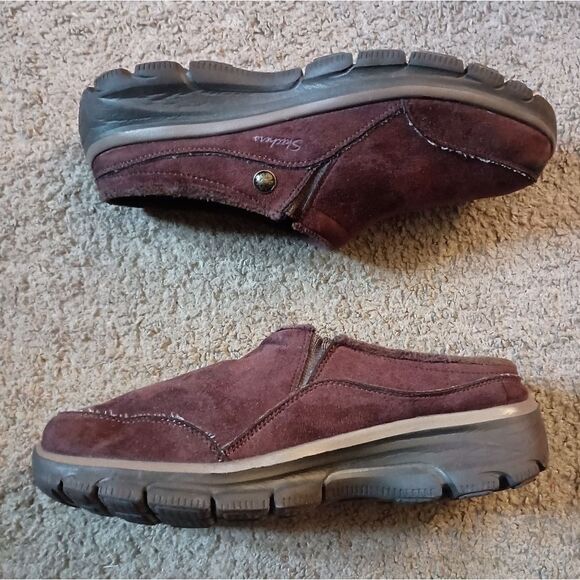 Sketchers Easy Going Latte Clogs Relaxed Fit Air-Cooled Memory Foam Sz 8 PRE-OWN - Picture 3 of 8
